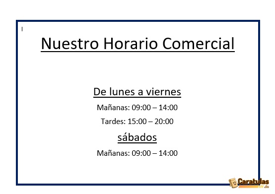 Cartel de Horarios para Negocio en Word para Imprimir y Descargar Gratis 22 Cartel de Horarios para Negocio en Word para Imprimir y Descargar Gratis